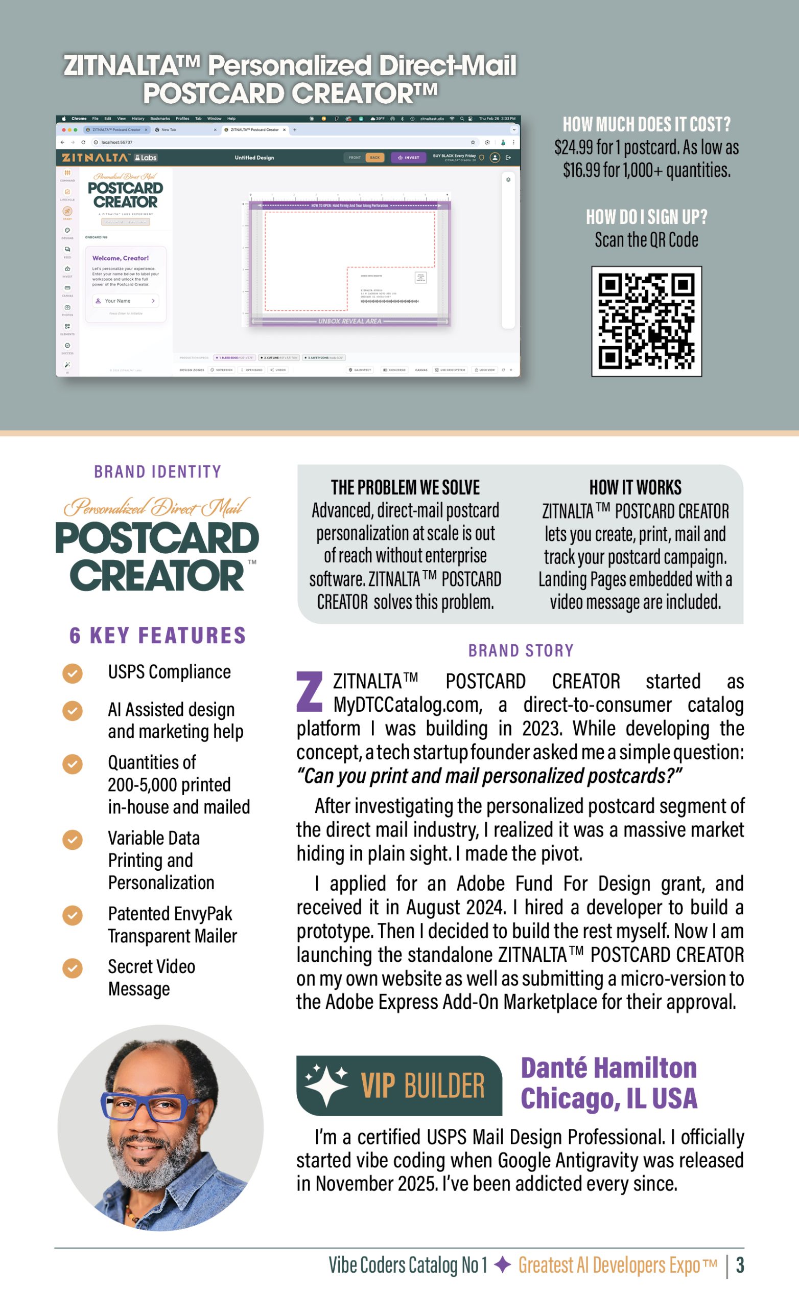 Inside the Vibe Coders Catalog No. 1 | VIP Builder Profile | GAIDE™ Chicago